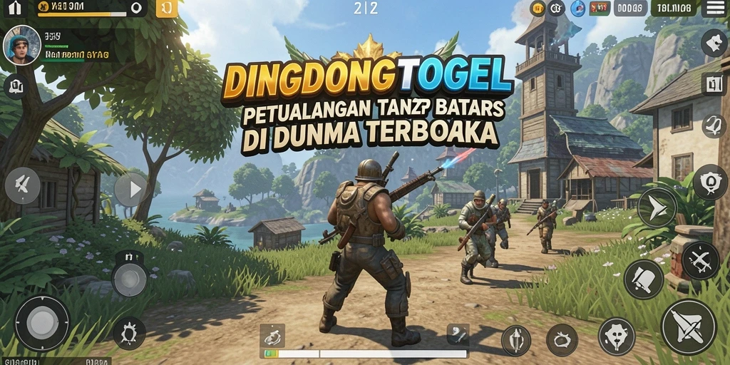 Screenshot DINGDONGTOGEL menampilkan gameplay seru di dunia terbuka.