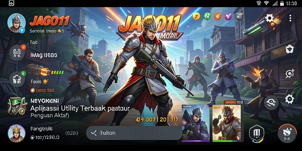 Tampilan antarmuka JAGO11 yang sederhana dan efektif.