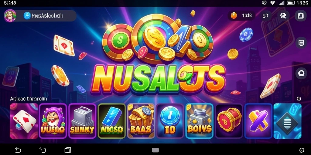 Screenshot NUSASLOTS menampilkan fitur pengoptimalan perangkat yang intuitif.