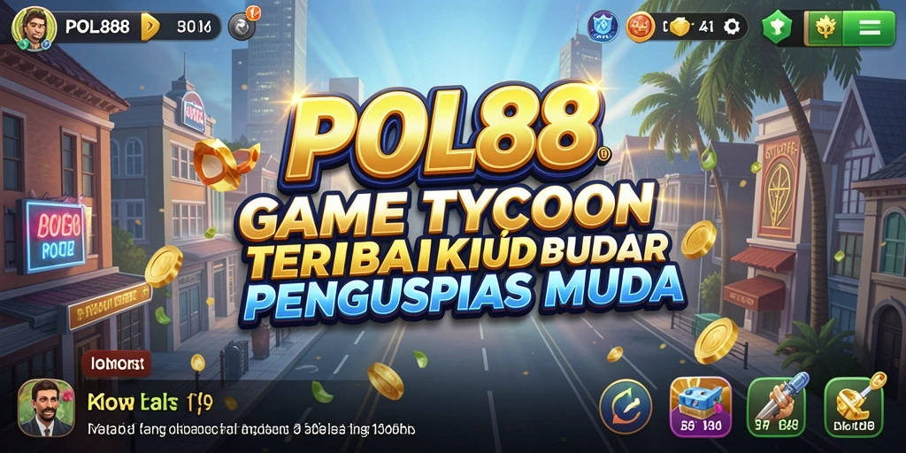 Screenshot gameplay POL88 menampilkan interaksi dan strategi bisnis yang mendalam.